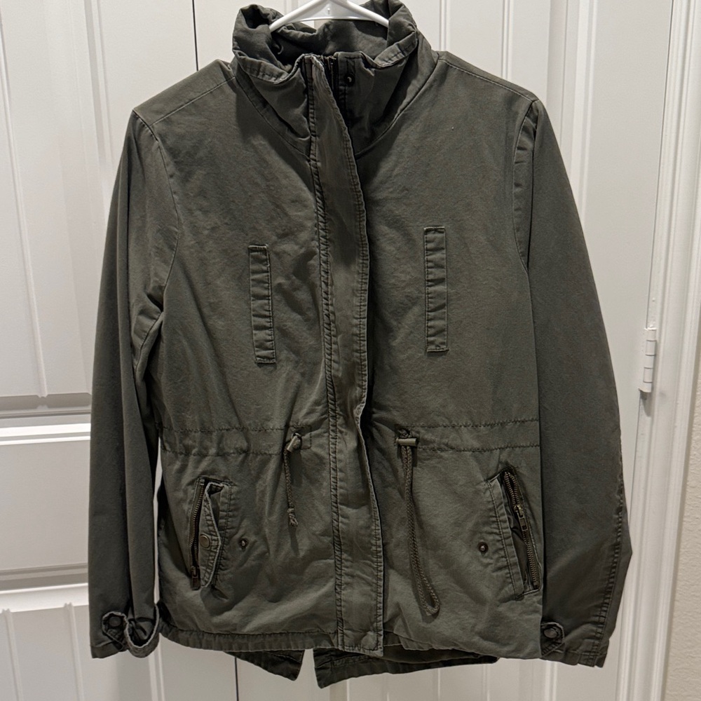 Ambiance Olive Utility Jacket